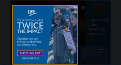 Desktop Screenshot of lwv.org