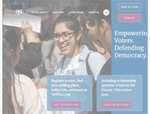 Tablet Screenshot of lwv.org